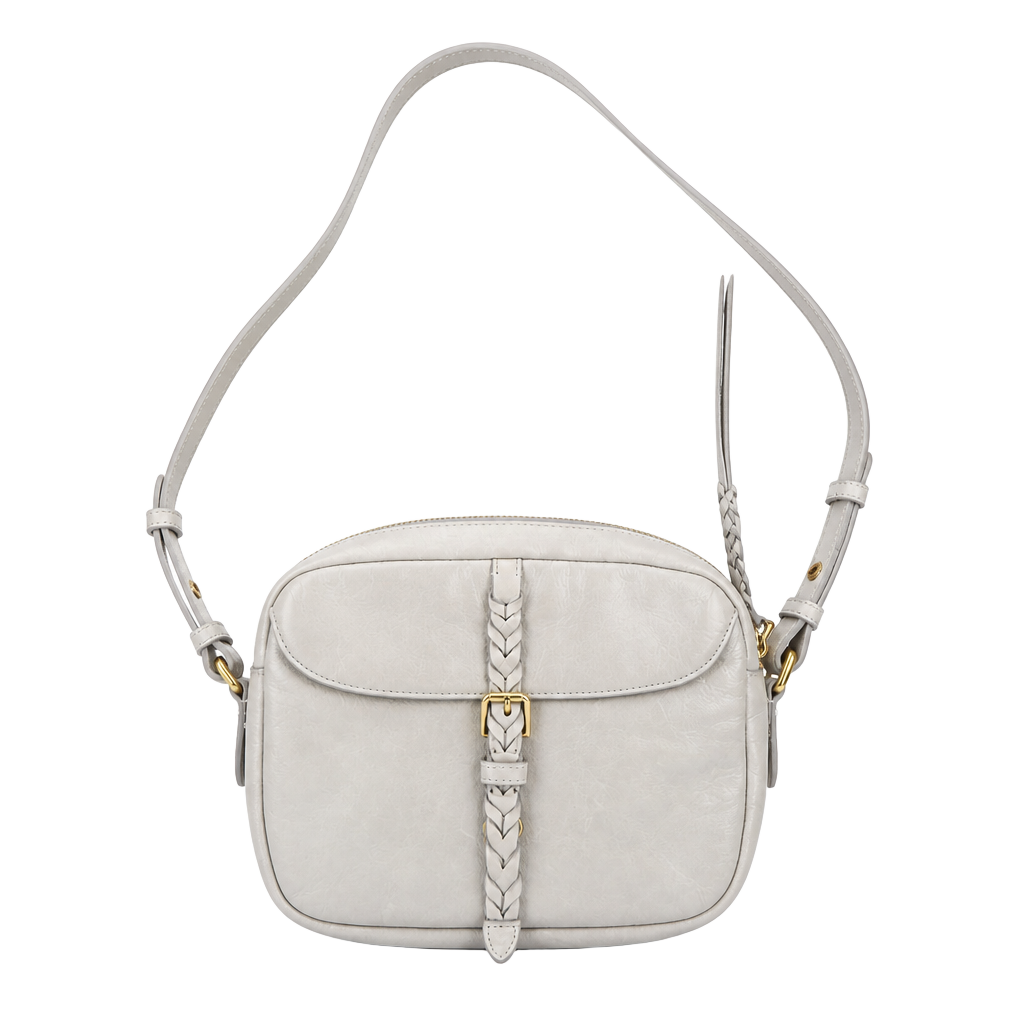 FOSSIL Kendall Crossbody Saddle Leather ZB7104216 Grey 1
