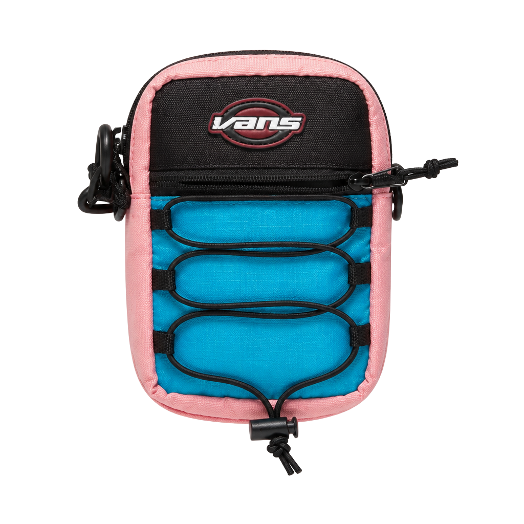 Vans Street Ready Sport Crossbody Shoulder Bag Powder Pink Blue 1