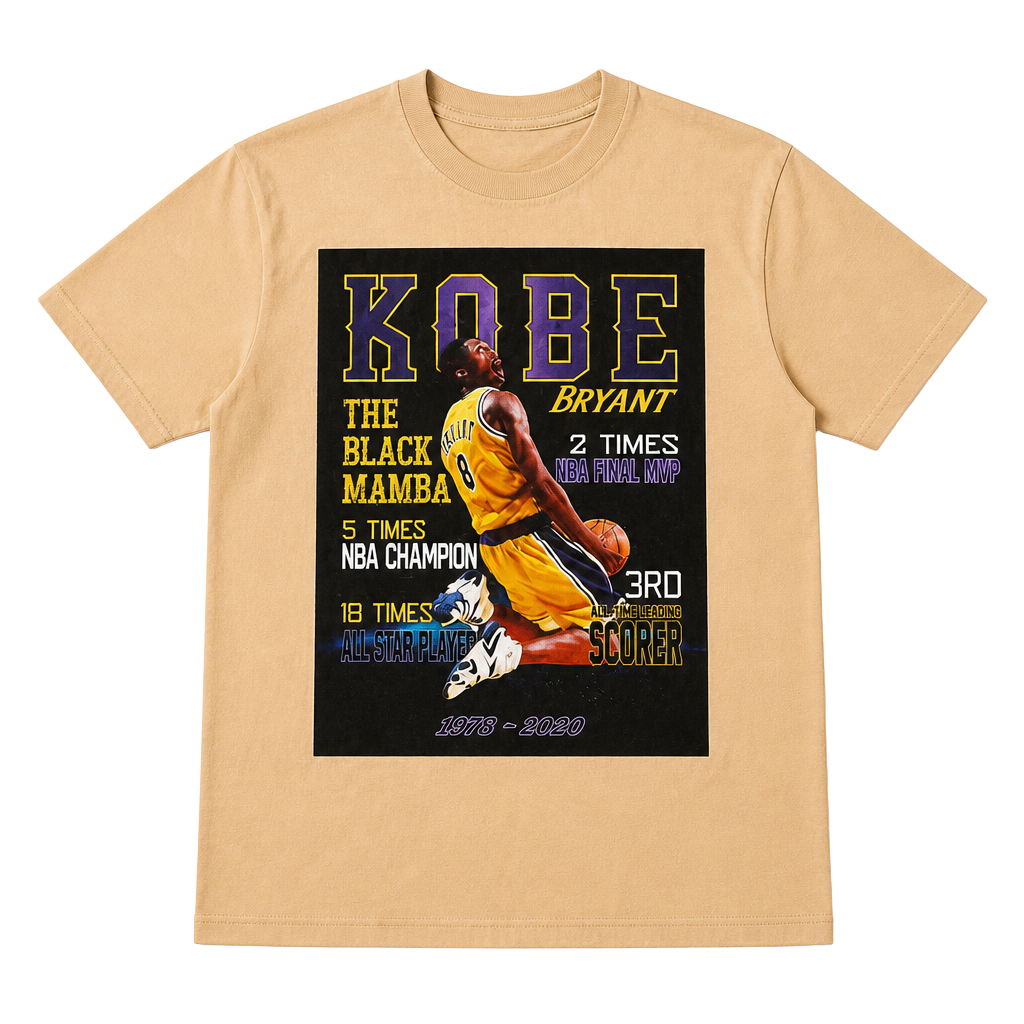 Kobe Bryant Portrait Tee L (42-44) New 1
