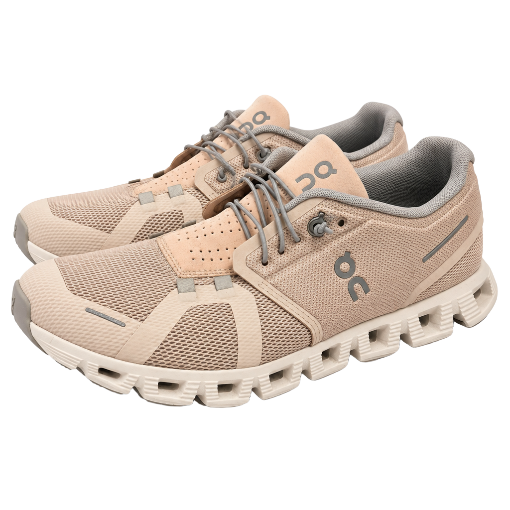On Cloud 5 Size US W9 Rose Brown Fog Sneakers- Womens 1