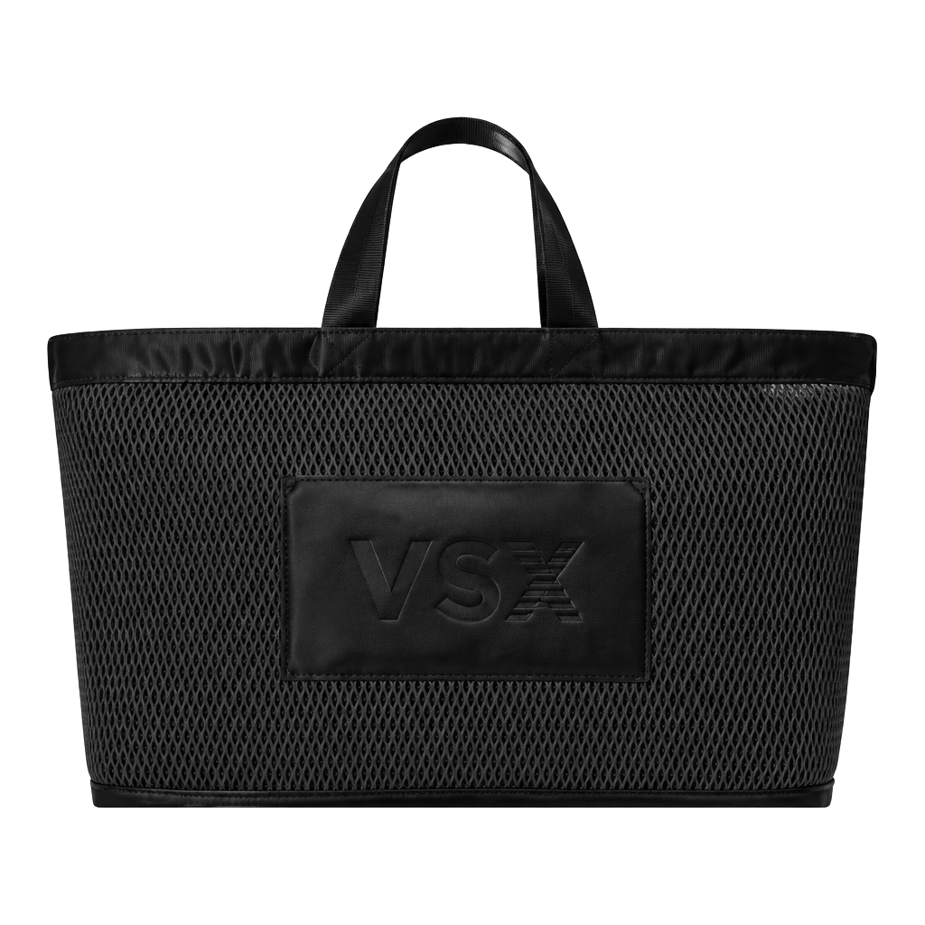 Victoria's Secret VSX Tote Bag Black Mesh Gym Travel 1