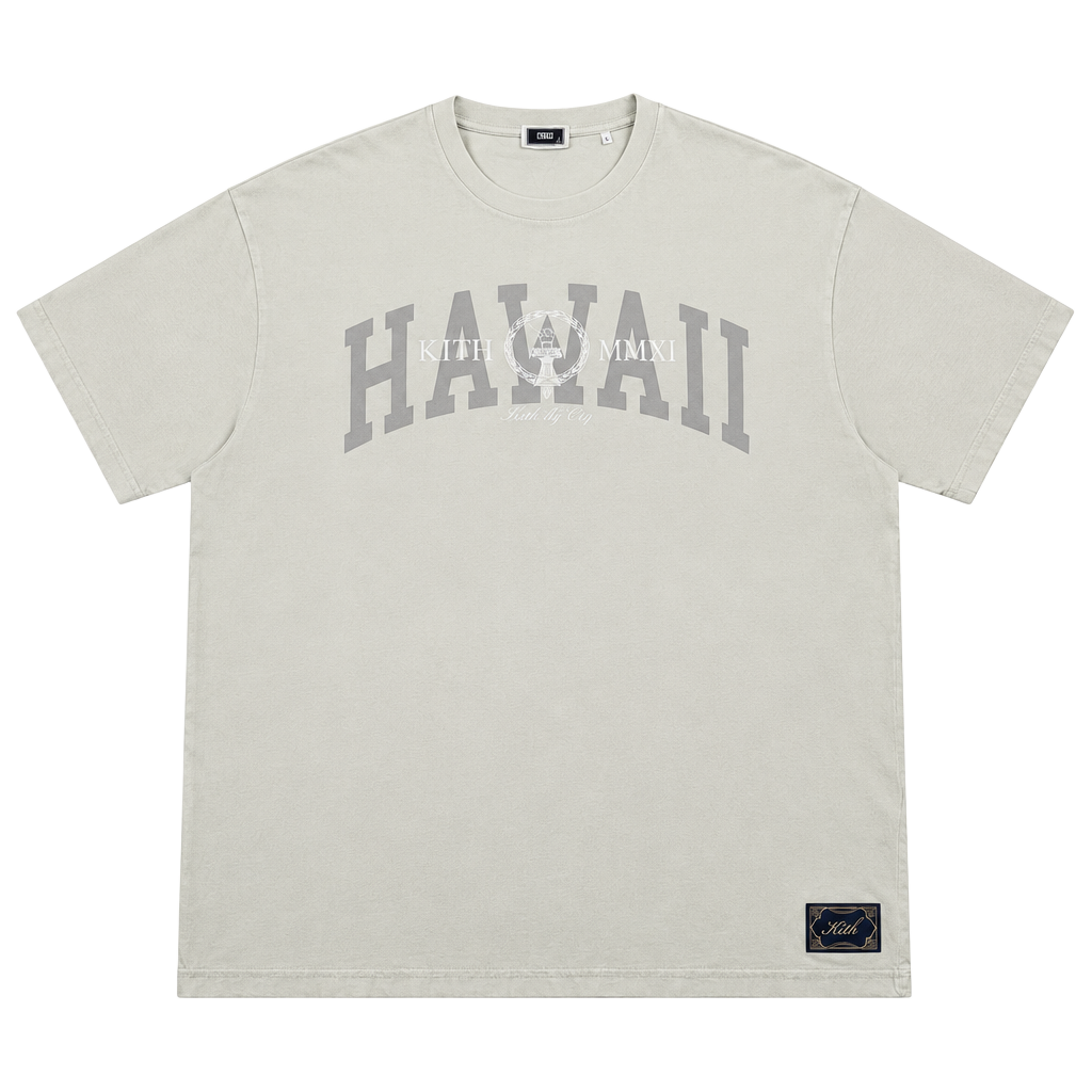 Kith Hawaii Love Thy City Graphic T-Shirt White Size XL (OF) 1
