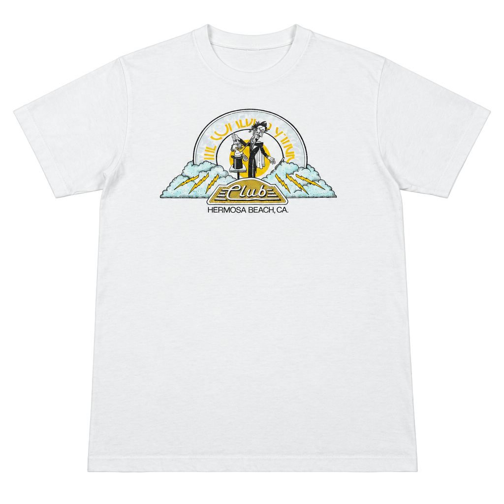 Vintage 70s-80s The Comedy Magic Club Hermosa Beach CA Graphic T-Shirt White Size M (OF) 1