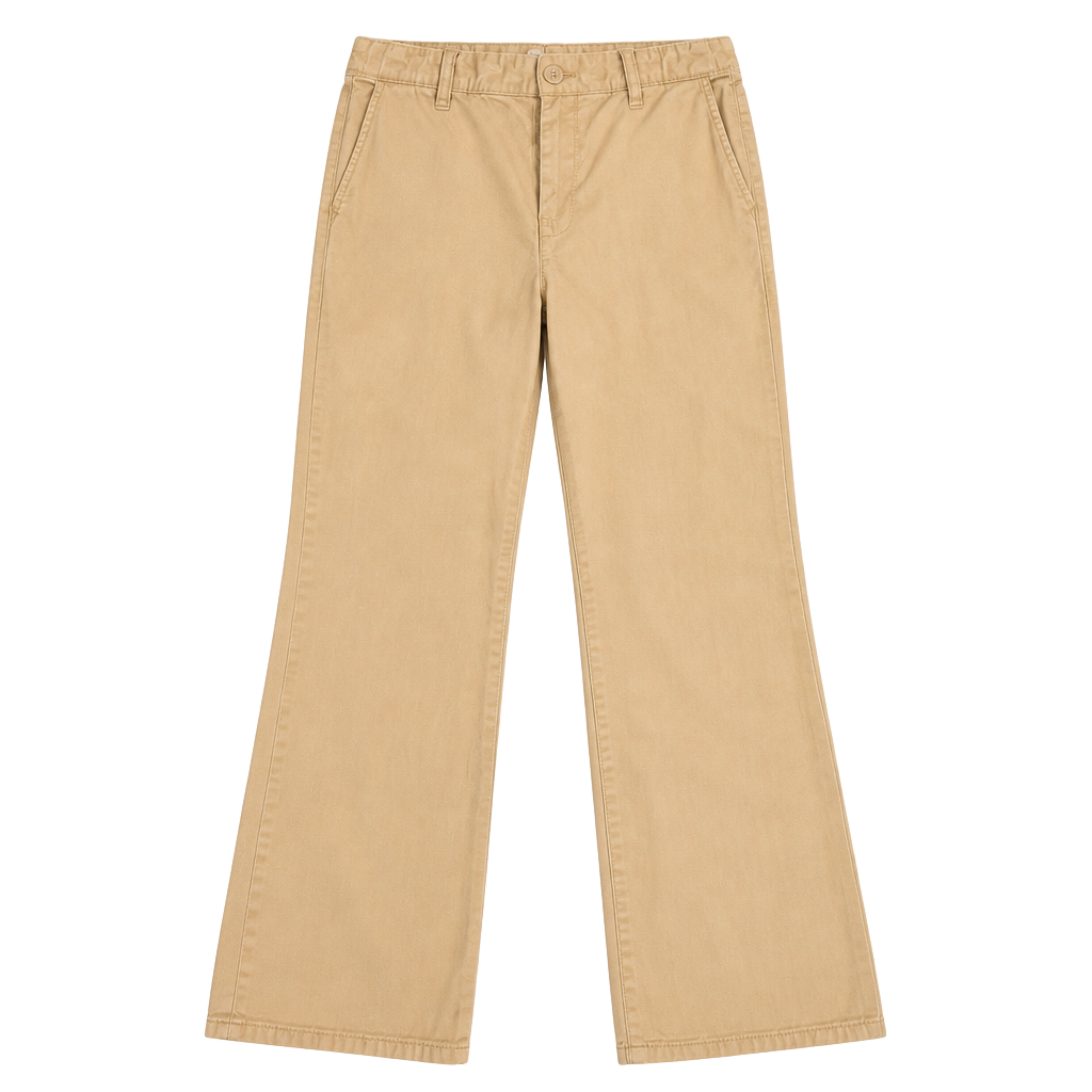 Children’s Place Khaki Bootcut Jeans 1