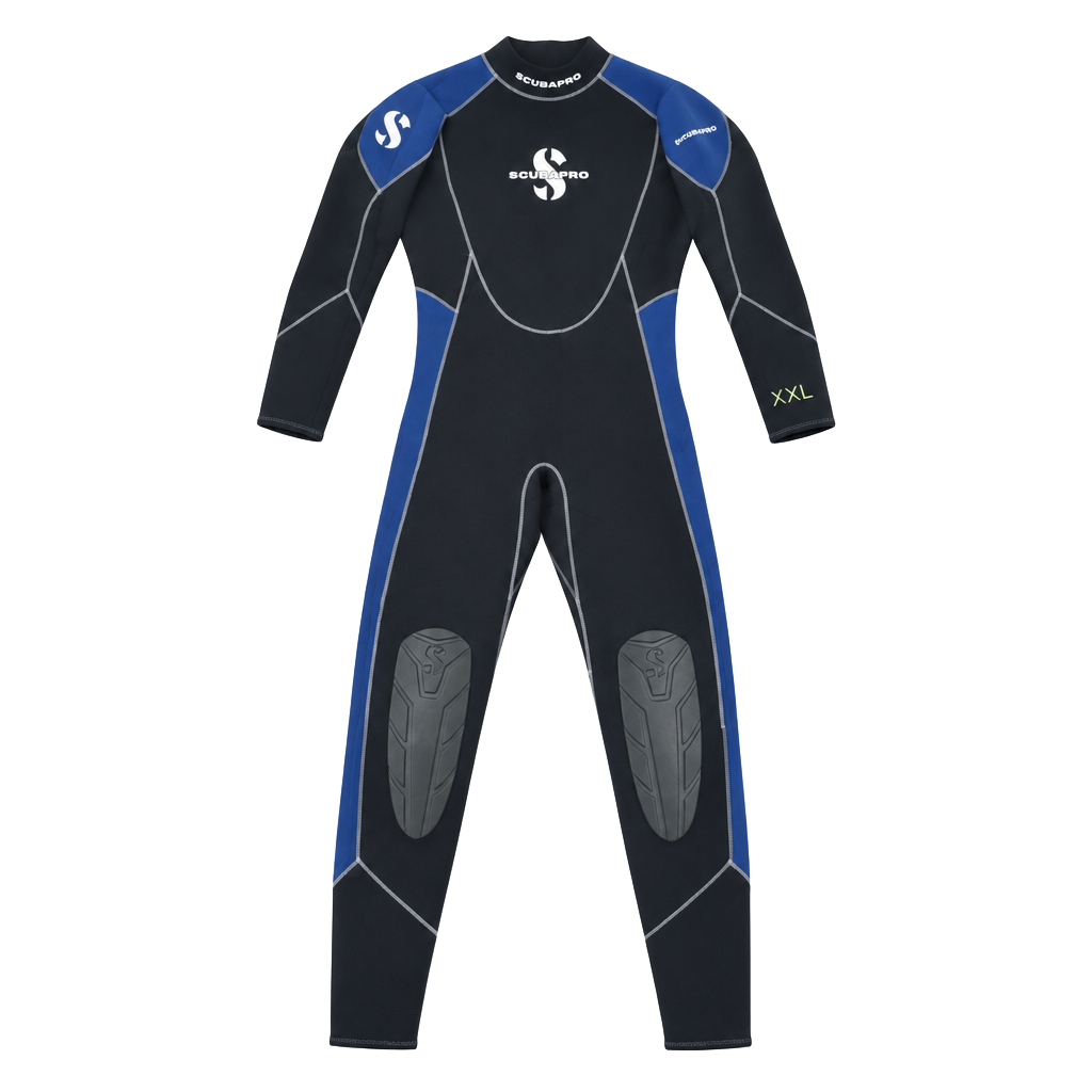Scubapro Profile 3/2 Wetsuit Size XXL Black Blue Mens 1