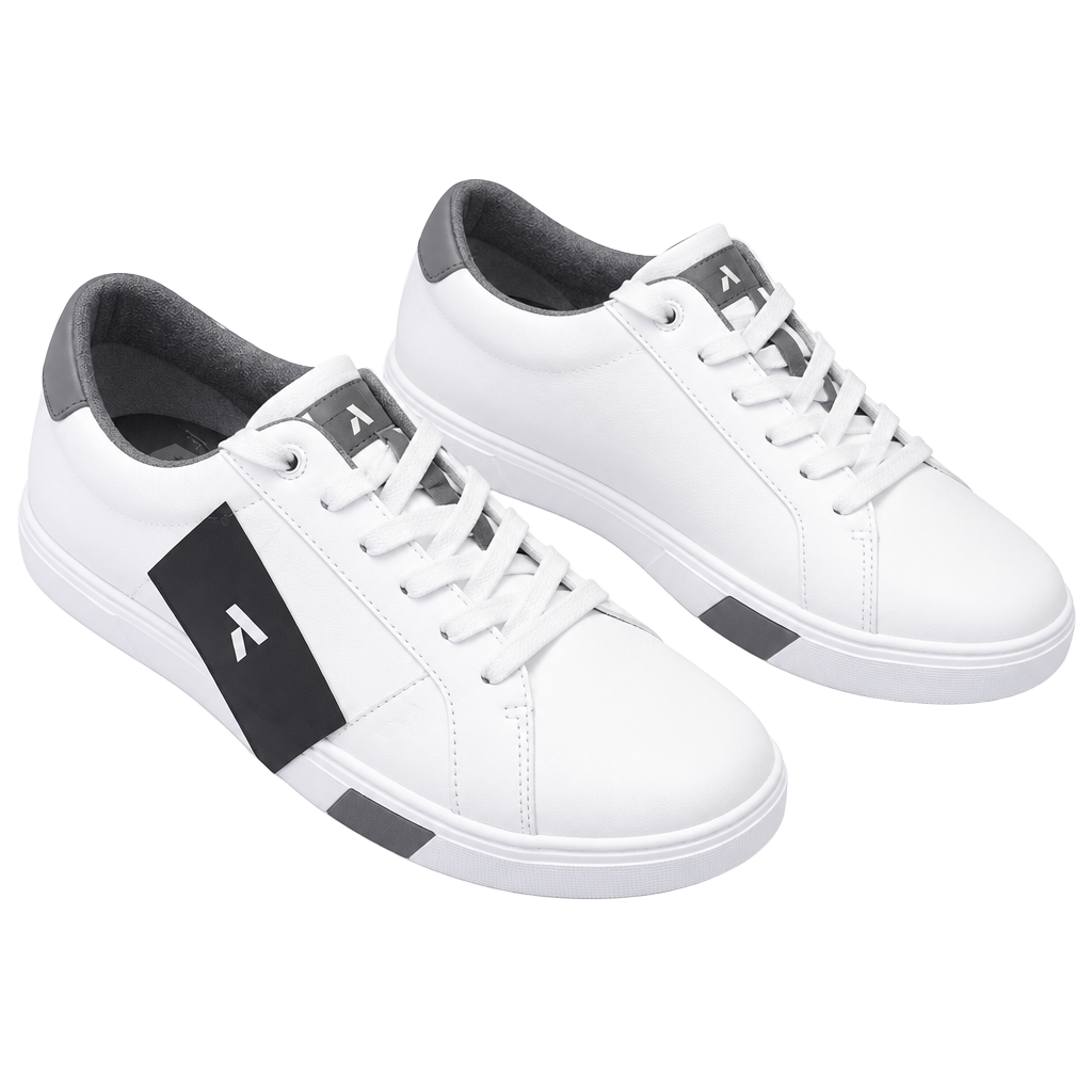 Anodyne No. 27 Casual Sneaker Size 9W White Leather 1