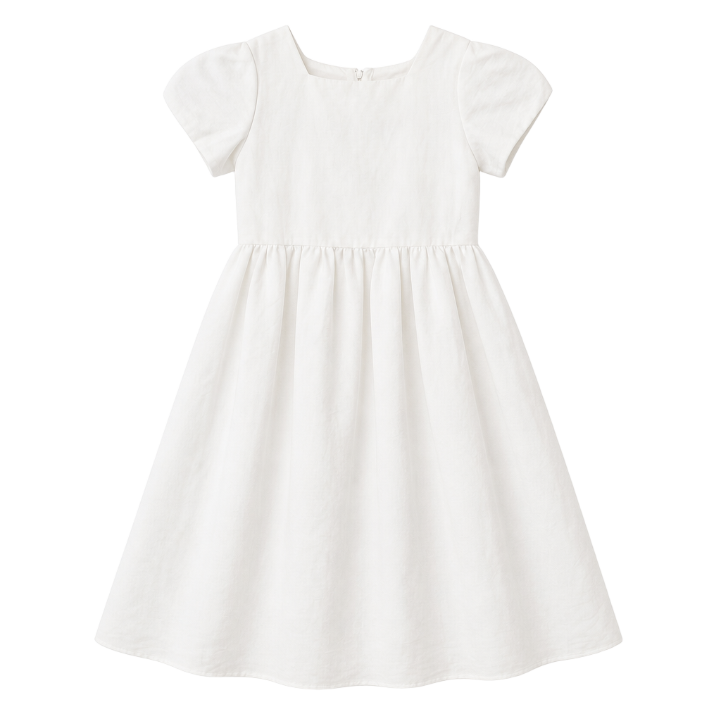 Rosebuds Ivory Flower Girl Dress Style 5114 Size 4 Wedding Church 1