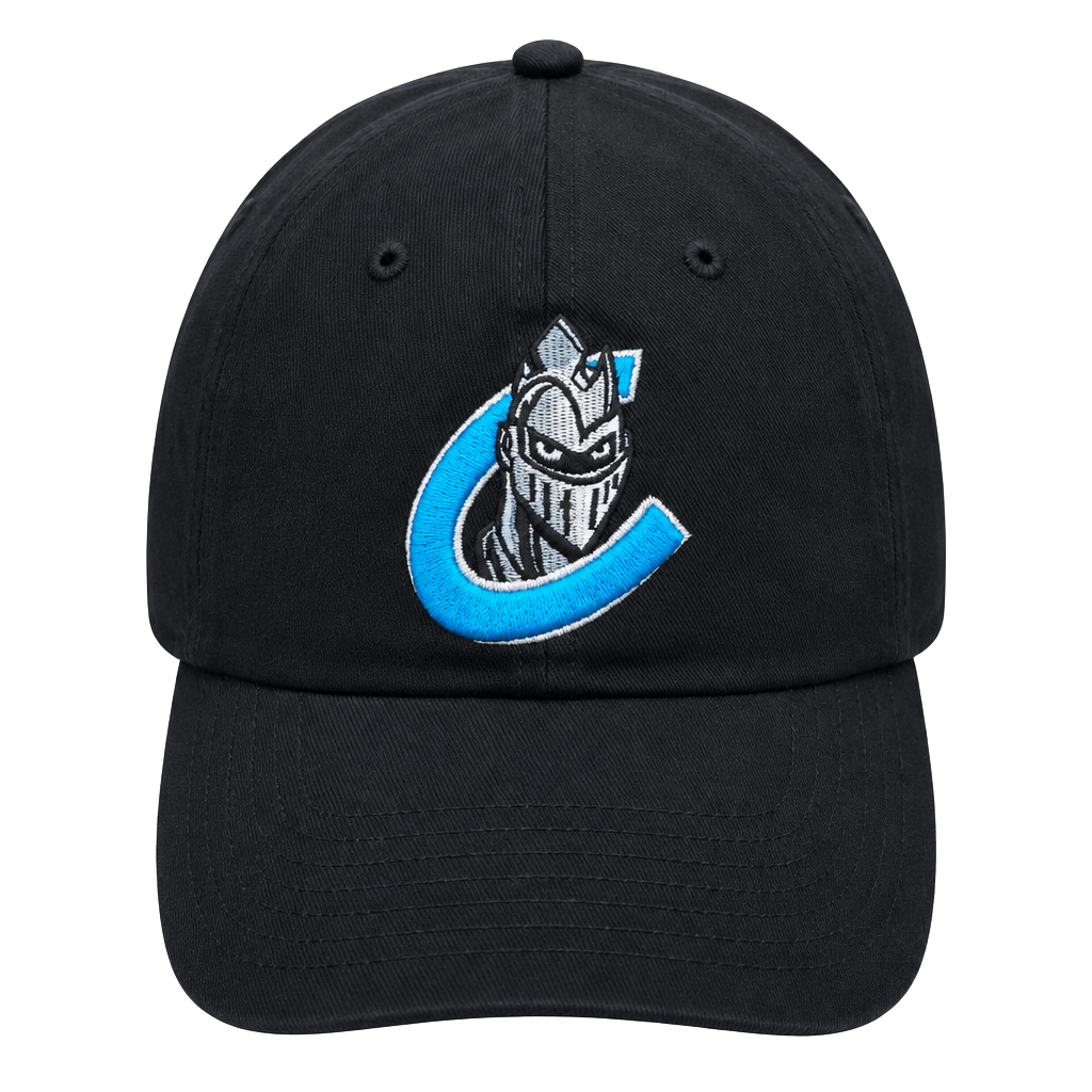 New Era Charlotte Knights 9Twenty Marvel Adjustable Black Hat 1