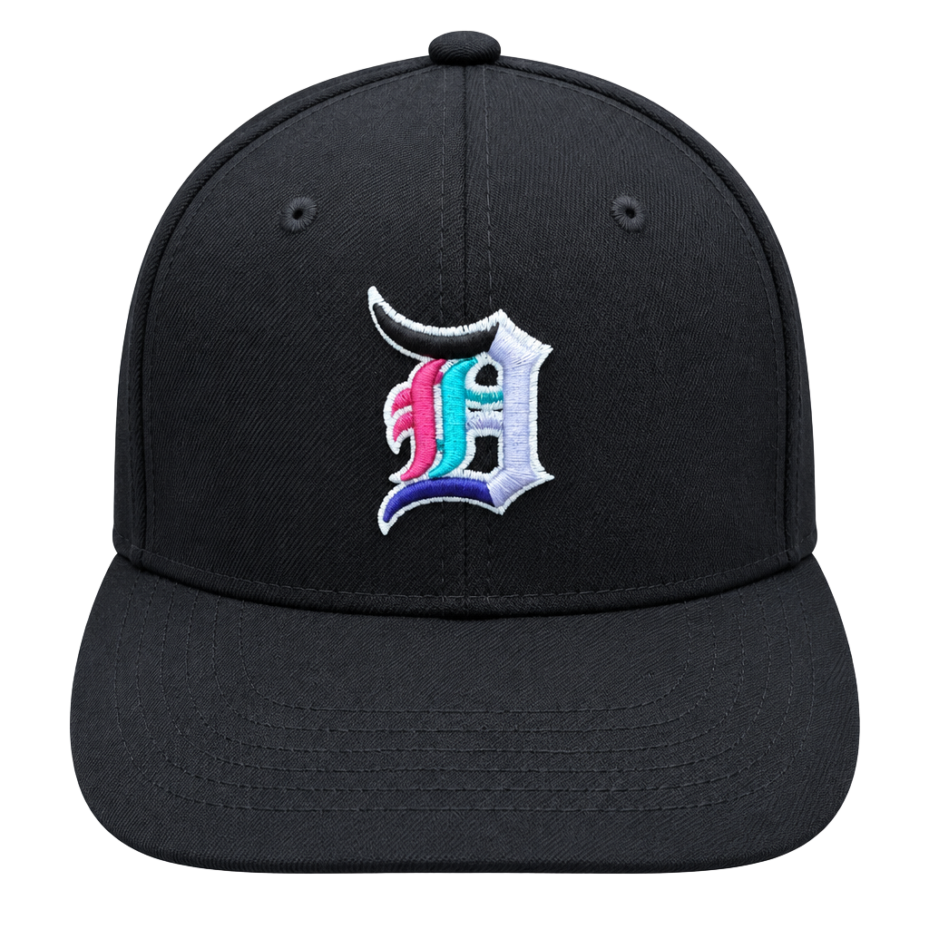 New Era Detroit Tigers 1984 World Series Fitted Hat Size 7 1/8 1