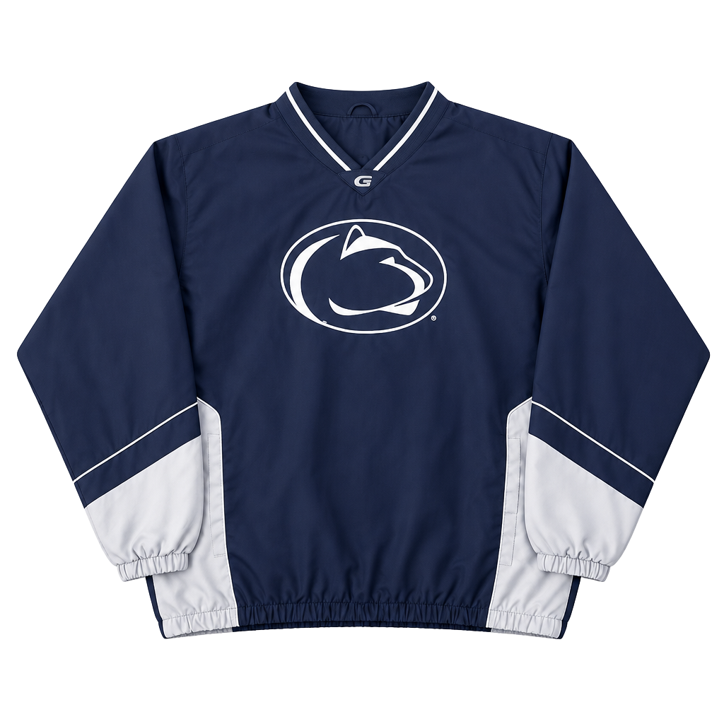 Gameday Penn State Nittany Lions Windbreaker Pullover Jacket Navy 1