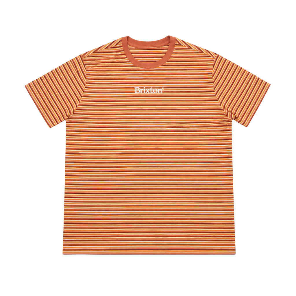 Brixton Tailored Fit Striped T-Shirt 1