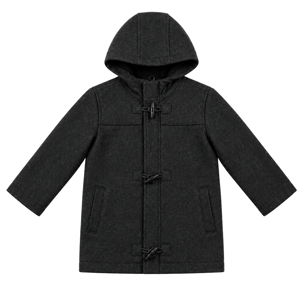 H&M Wool Blend Toggle Coat 1