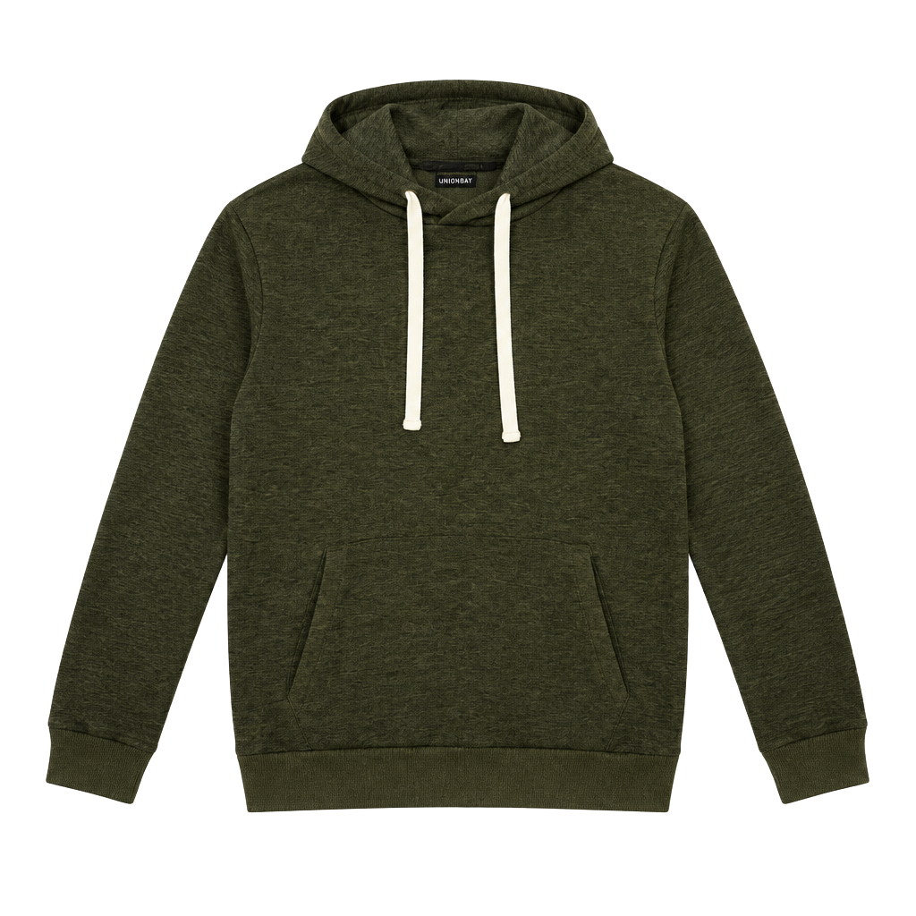 Next Level Pullover Hoodie Size Medium Olive Green Drawstring Pocket 1