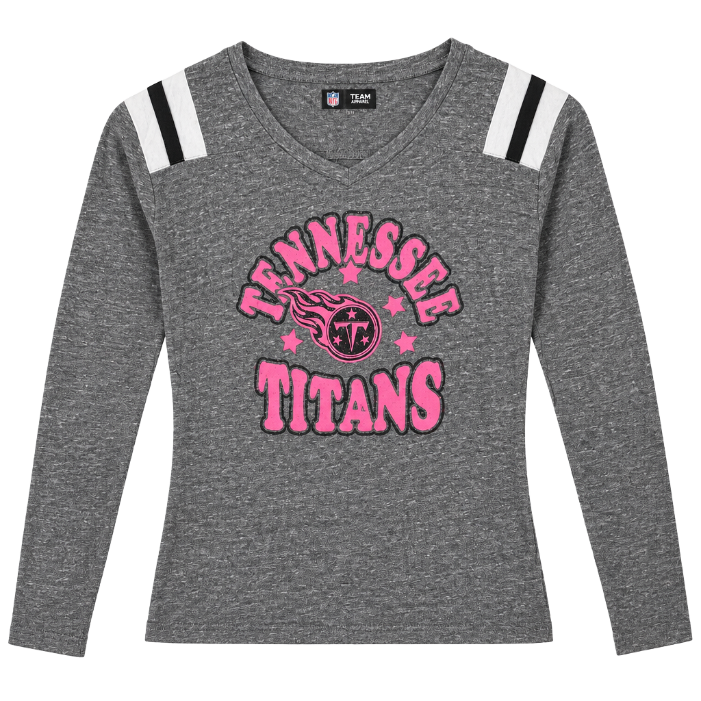 NFL Team Apparel Tennessee Titans Long Sleeve T-Shirt Size Youth 10/12 1