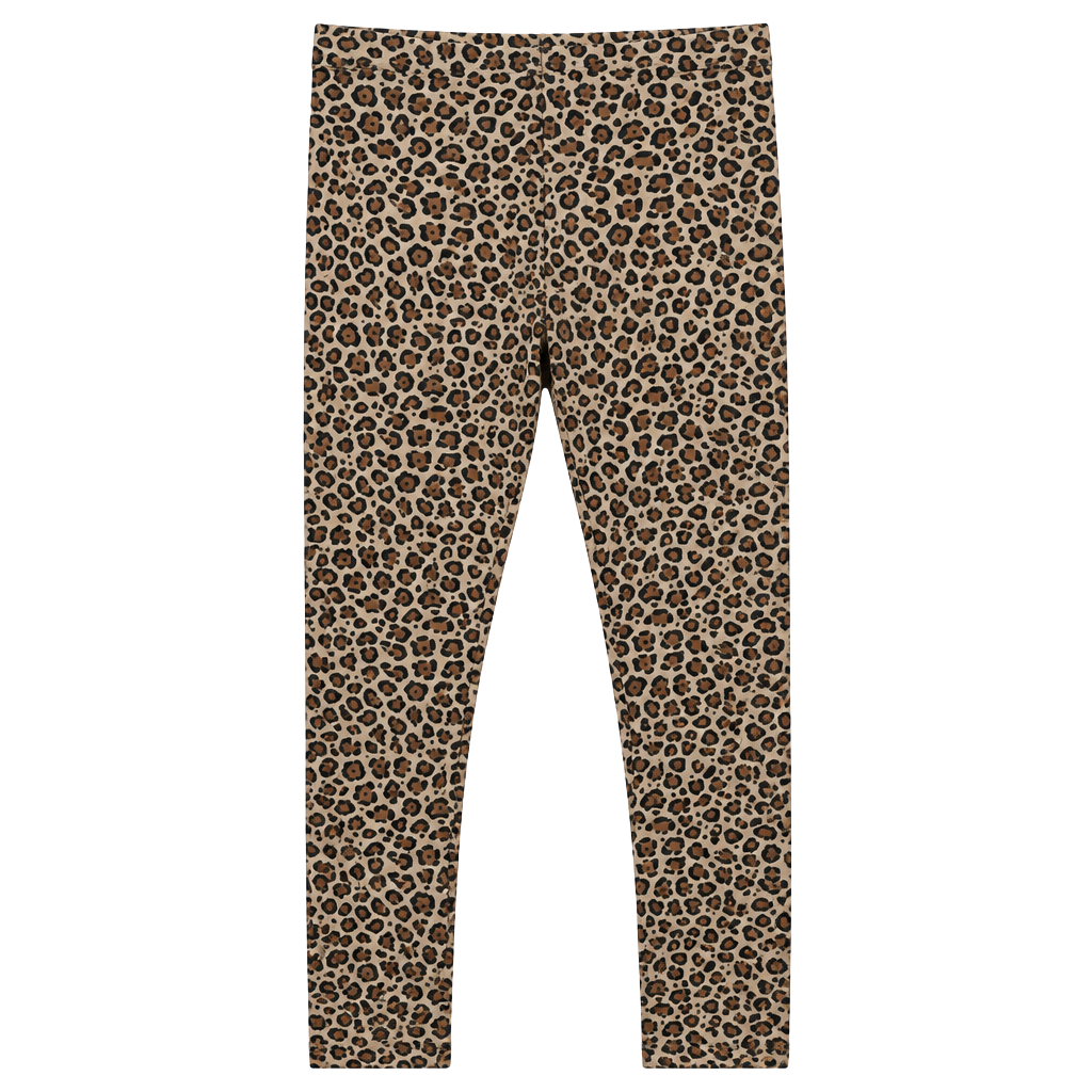 Wonder Nation Leggings Size XL (14-16) Leopard Cheetah Print Cotton 1