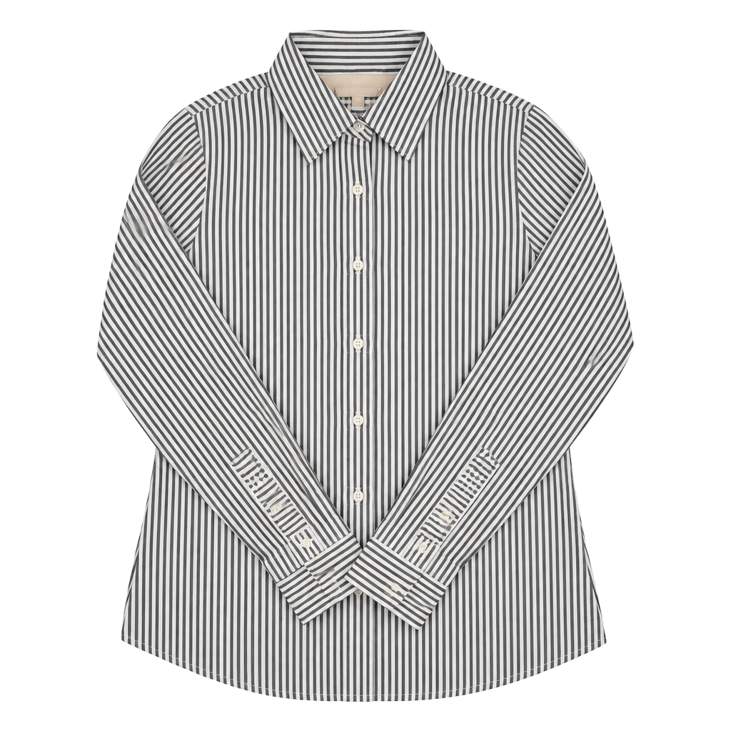 Philosophy Button-Up Shirt Size S Blue White Striped Long Sleeve New 1