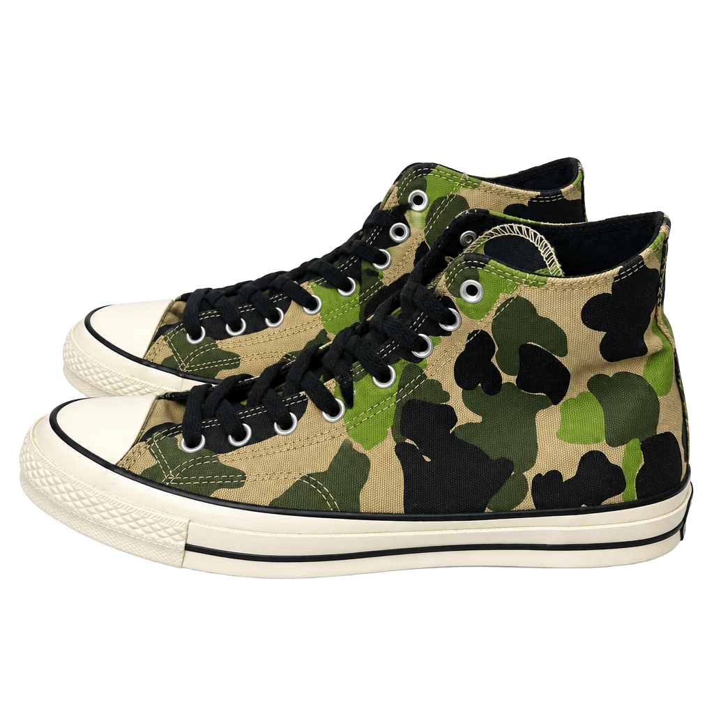 Converse Chuck 70 Hi Archive Prints Camo Sneakers 1