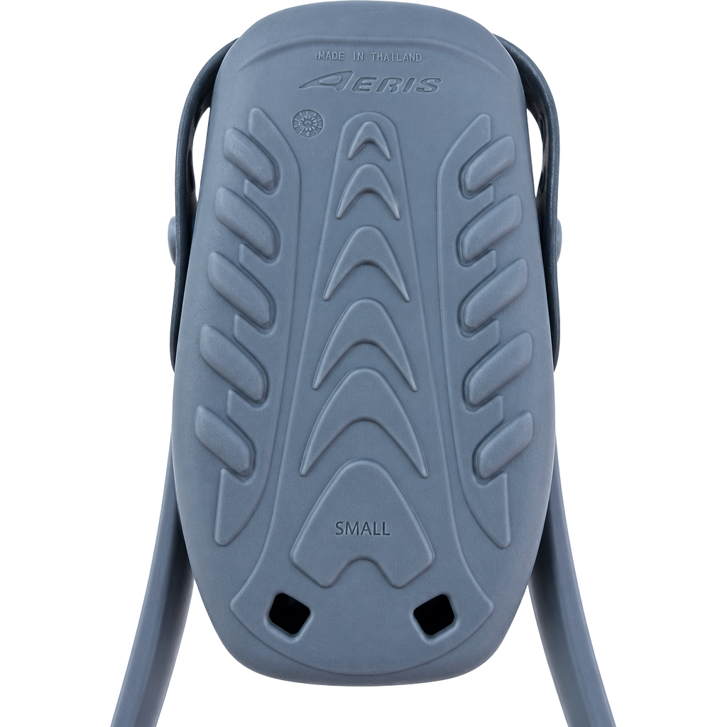 Aeris Accel Scuba Fins Size Small Gray Open Heel Dive Fins 1