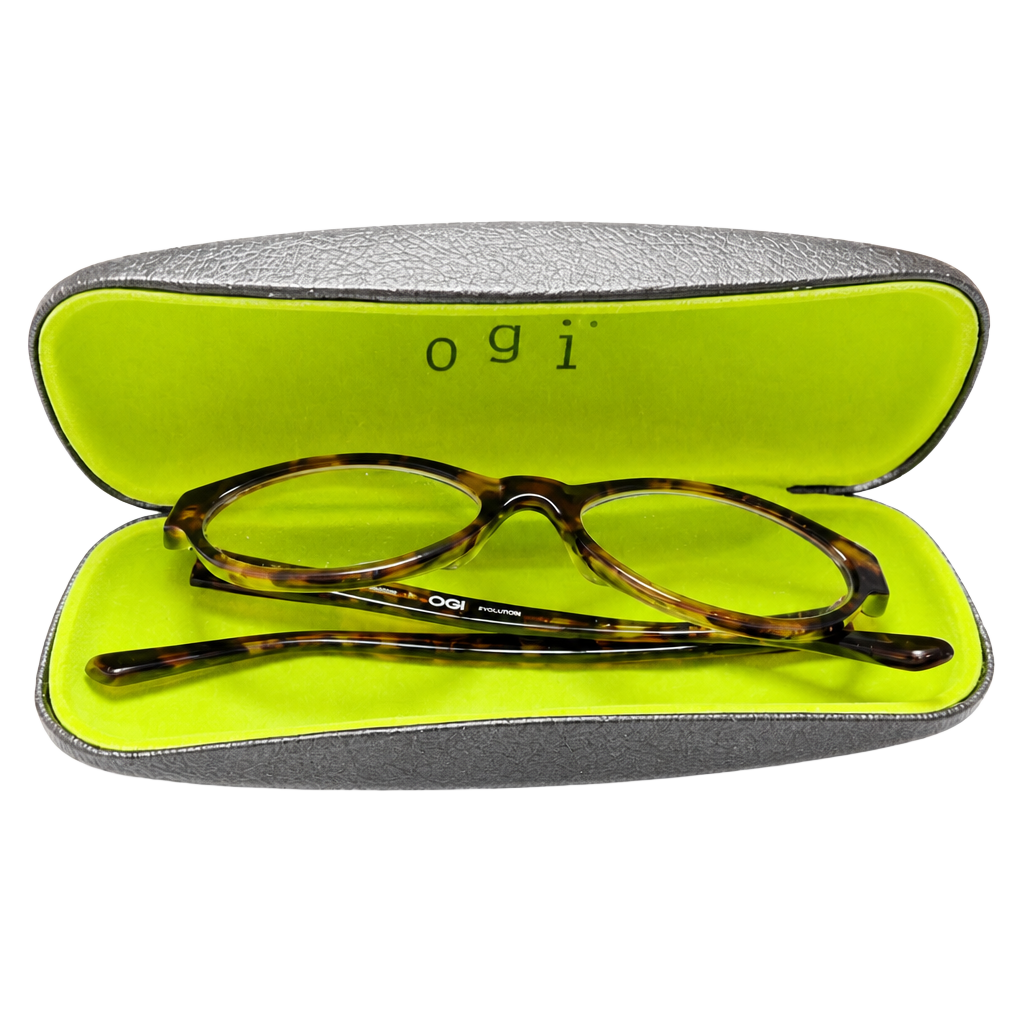 OGI Evolution 3101/407 Tortoise Oval Eyeglasses Frames 52-16-140 1