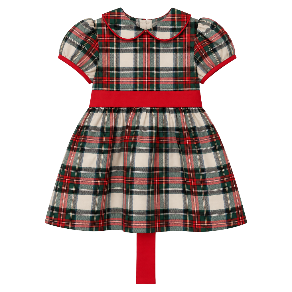 The Beaufort Bonnet Company Dress 18-24 Months Tartan Plaid 1