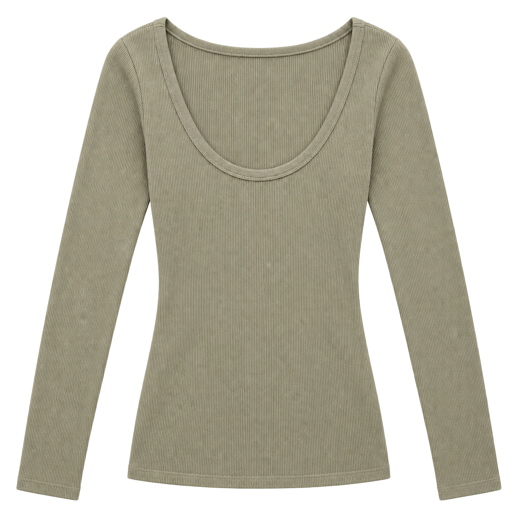 Universal Thread Long Sleeve Ribbed Top Size XS 1