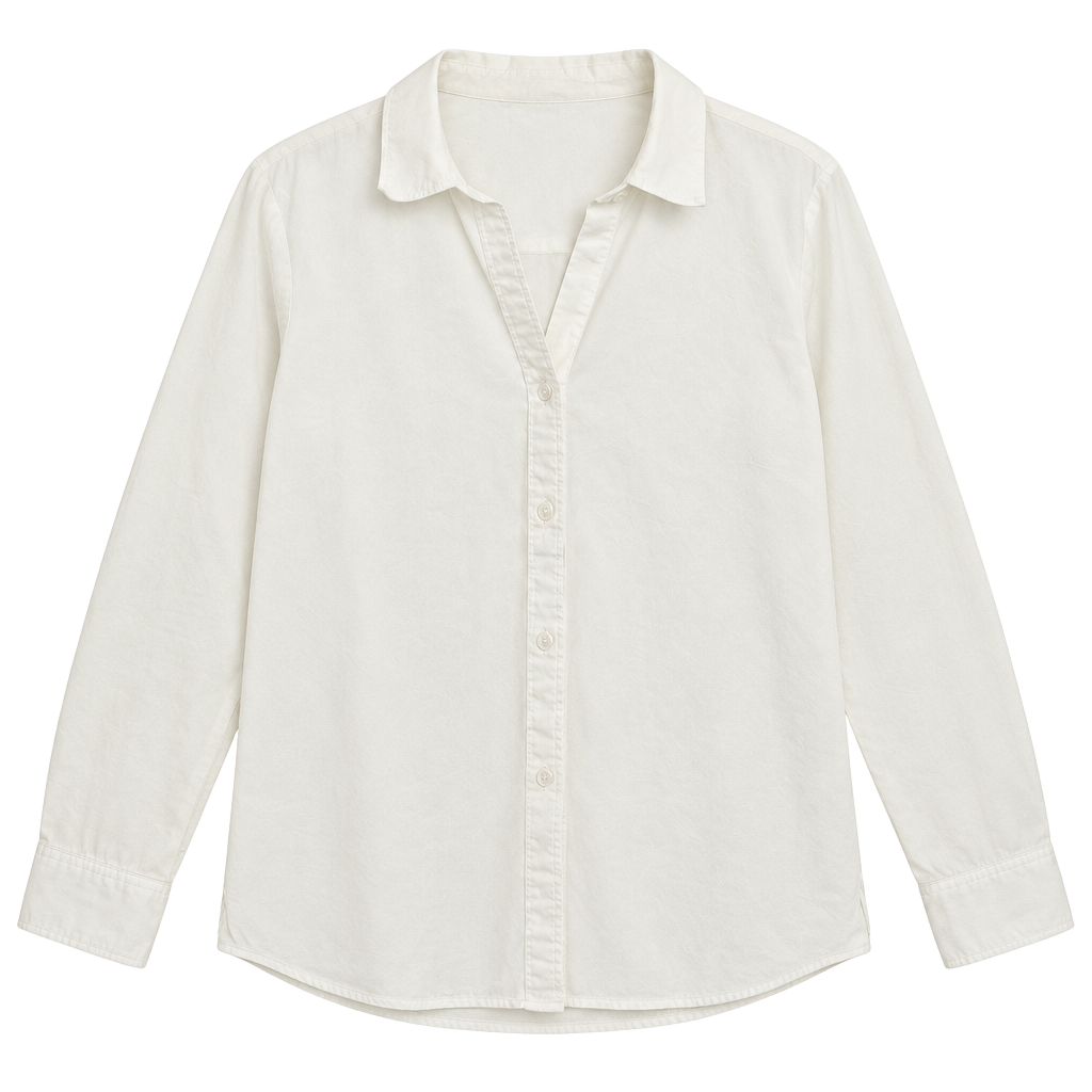 J.Jill Perfect Shirt Size XL White Button-Down Long Sleeve Top 1