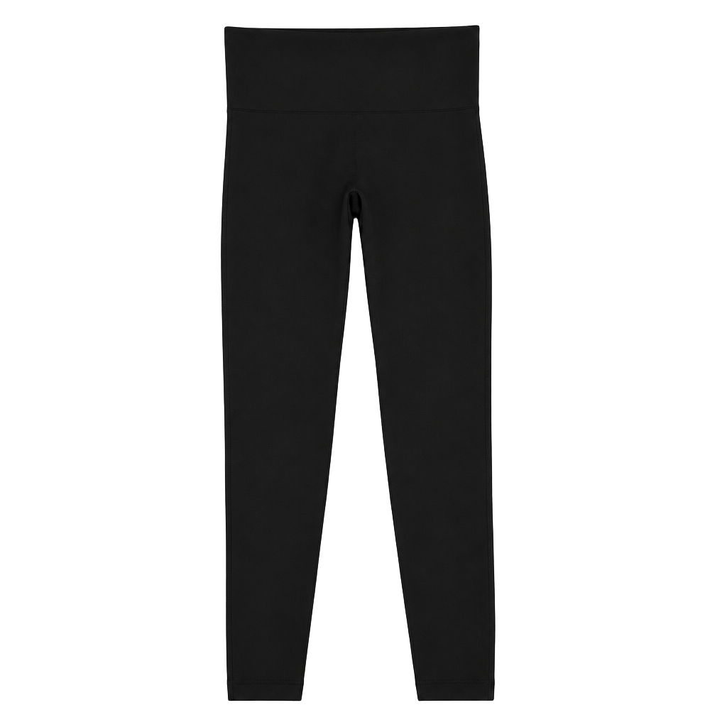 Spanx Seamless High Waisted Black Leggings 1