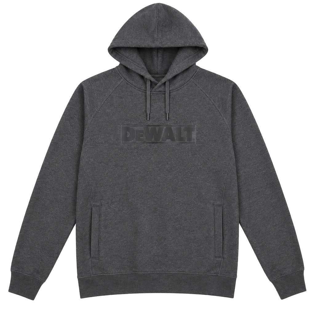 DeWalt Weatherford Hoodie Size XXL Charcoal Cotton Poly Sweatshirt 1