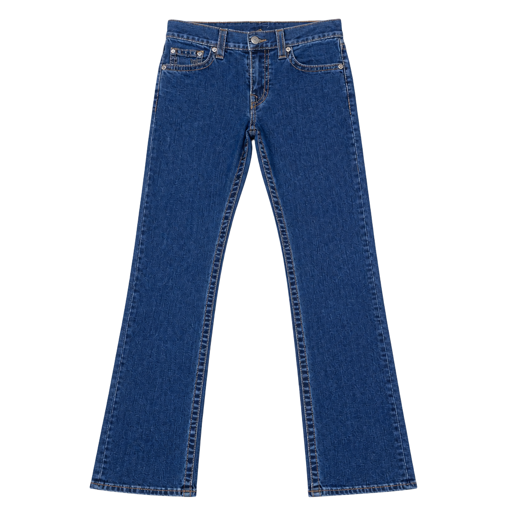 Y2K inspired True Religion Ricky Straight Leg Denim Jeans 1