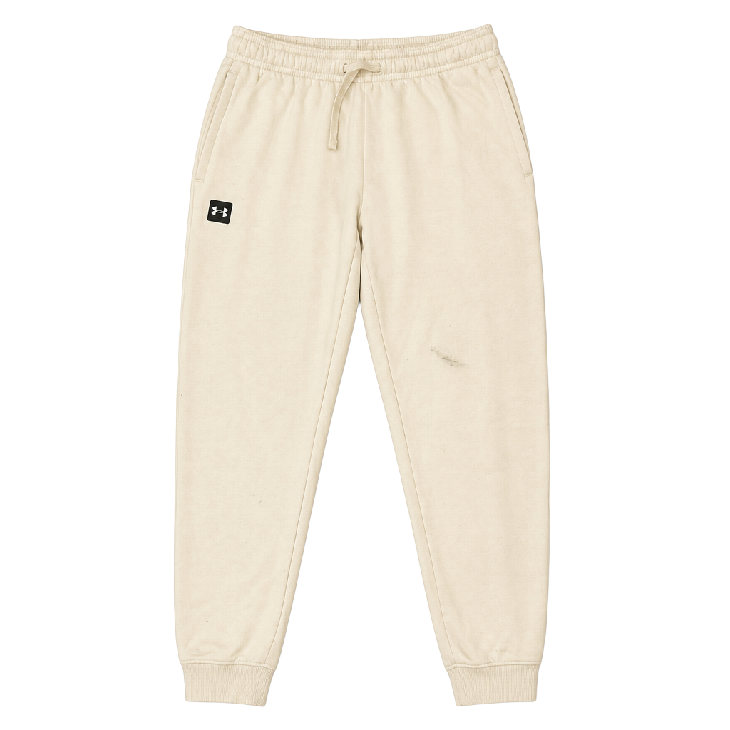 Under Armour Men's Rival Fleece Jogger Pants Khaki Large 1