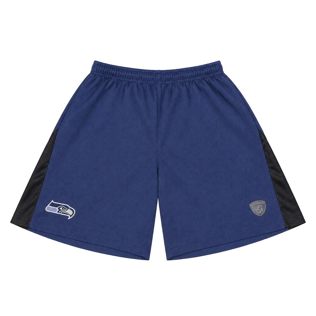 Reebok Seattle Seahawks Onfield Shorts Size M Blue Performance NFL 1