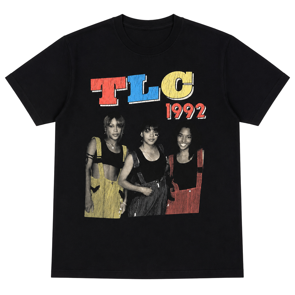 Vintage Y2K TLC 1992 Classic Group Members Graphic Tee. Essential Female Rap Style Shirt. Great 2000s Look in Good Used Condition No Flaws.
Size - S
pit to pit - 17.5”
Length - 26”
#TLC #vintage #y2k #2000s #hiphop 1