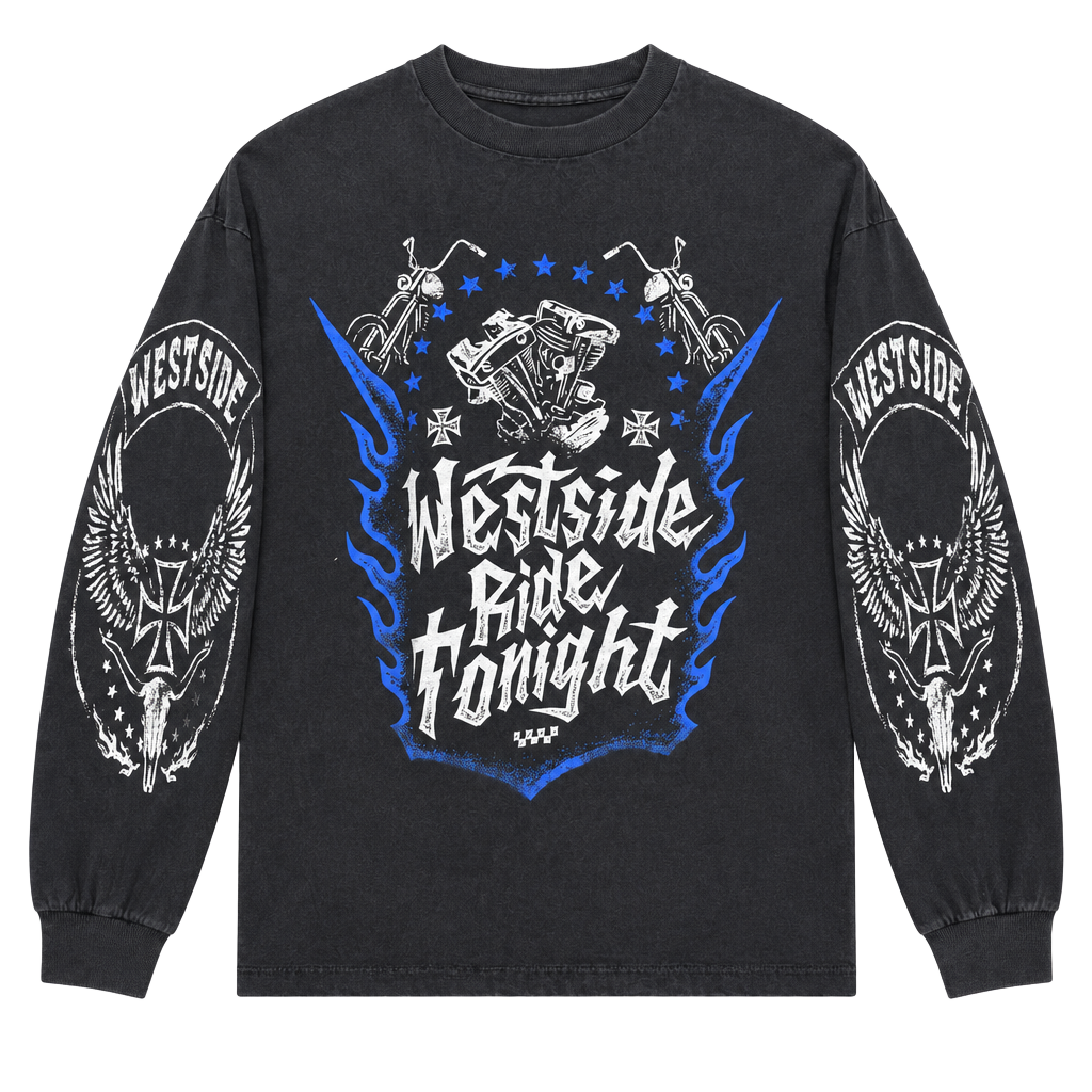 Jesse Who? West Coast Choppers Long Sleeve T-Shirt Black 1