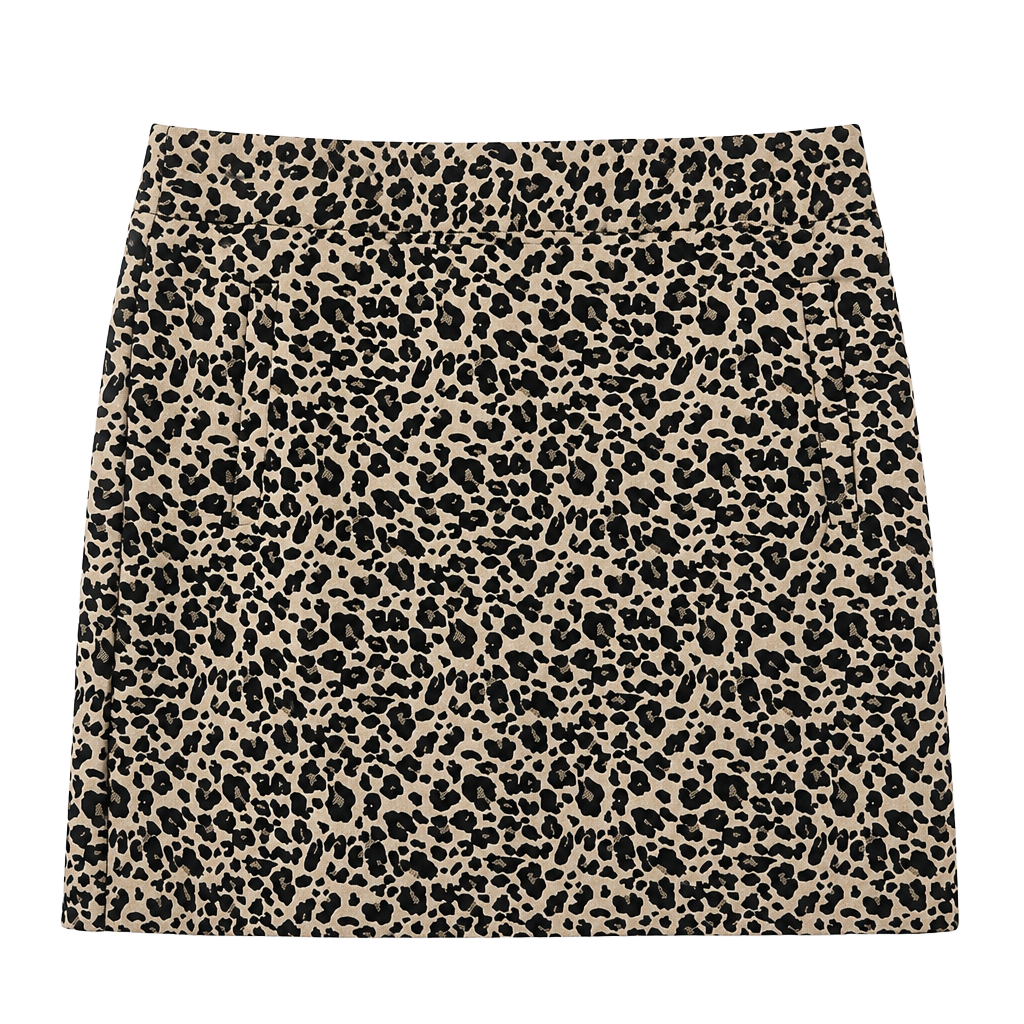 LOFT Leopard Print Skirt Size 10 1