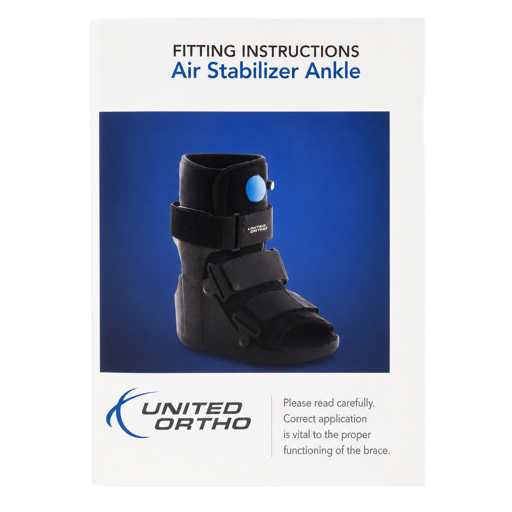 United Ortho Air Stabilizer Ankle Walker Fracture Boot Small/Medium 1