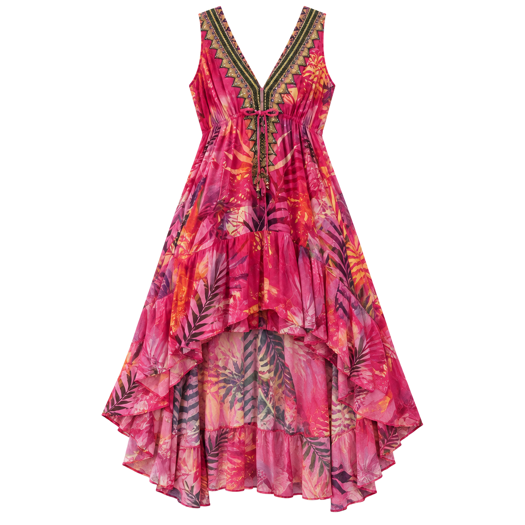 Parides High Low Maxi Dress 1