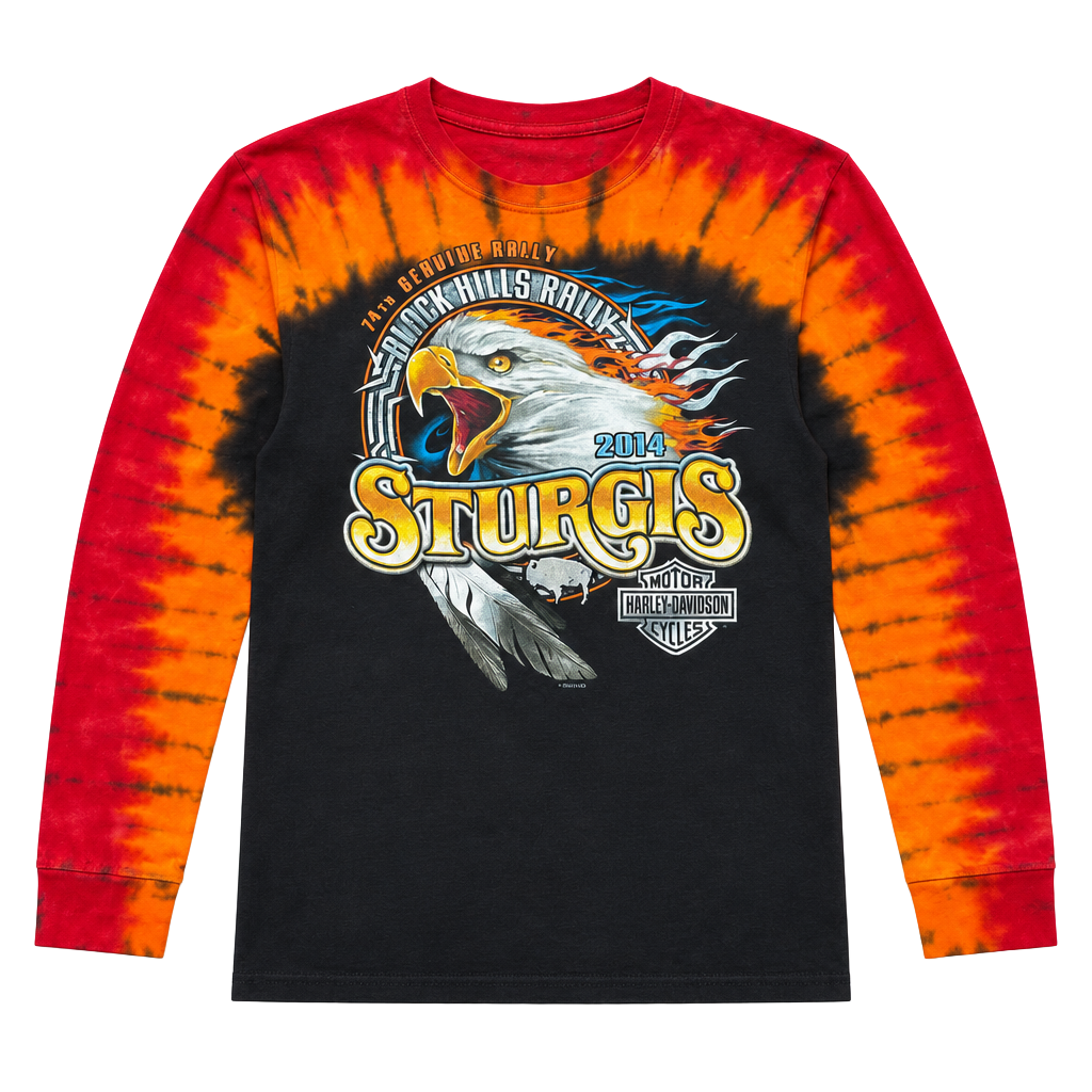 Harley Davidson Sturgis 2014 Long Sleeve Shirt Size S 1