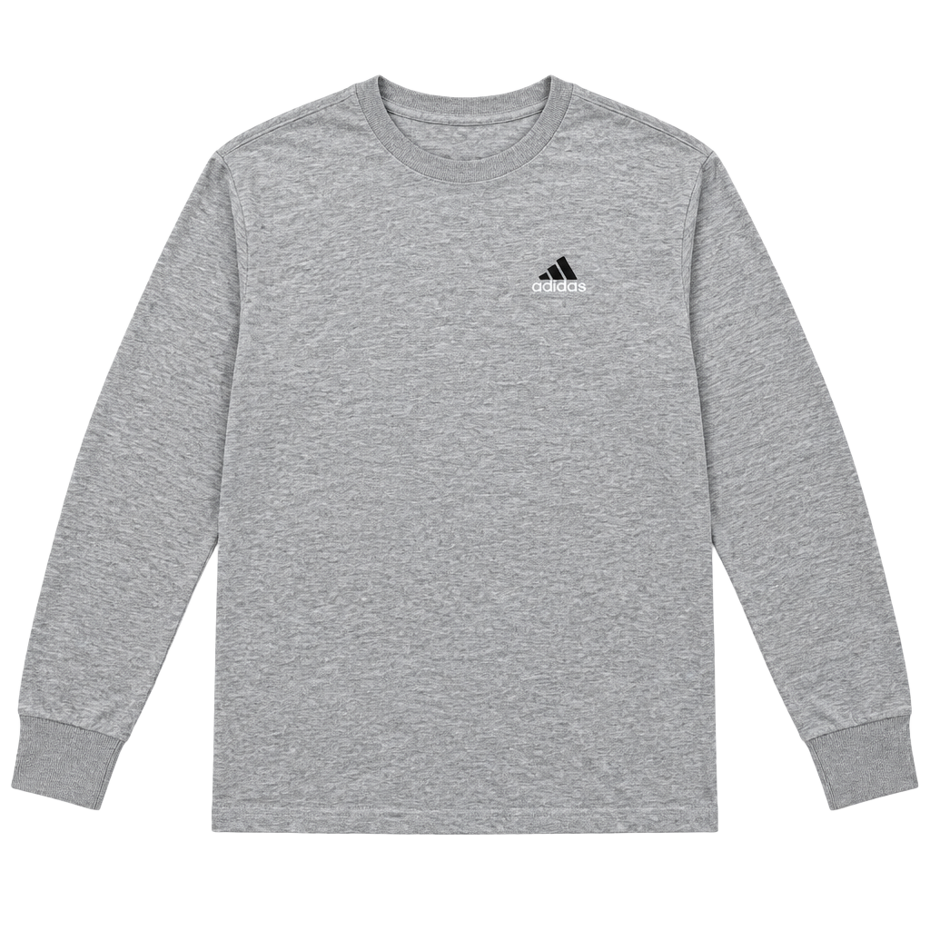 Adidas Long Sleeve T-Shirt Gray 1