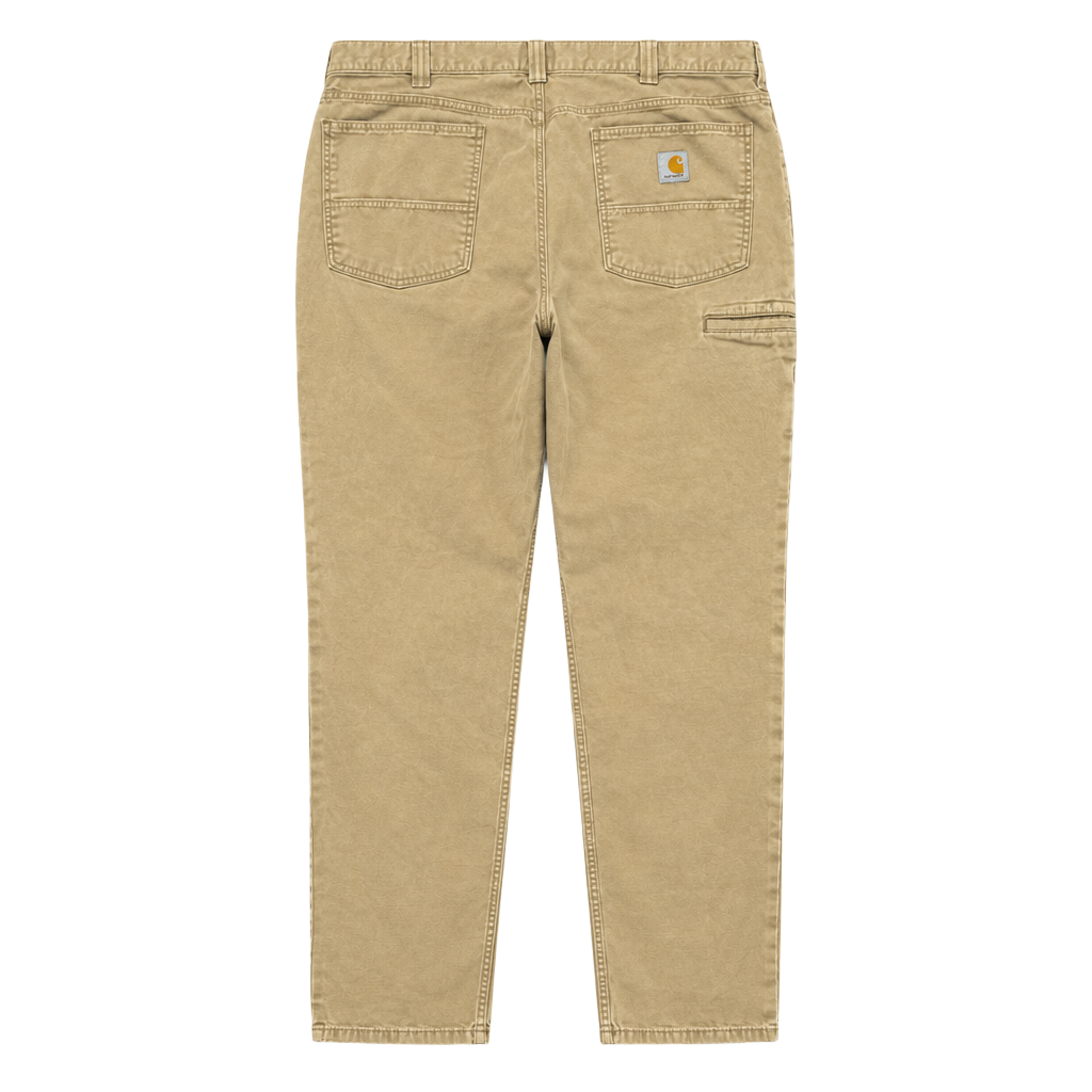 Carhartt Canvas Utility Work Pants Tan Size 34x30 1