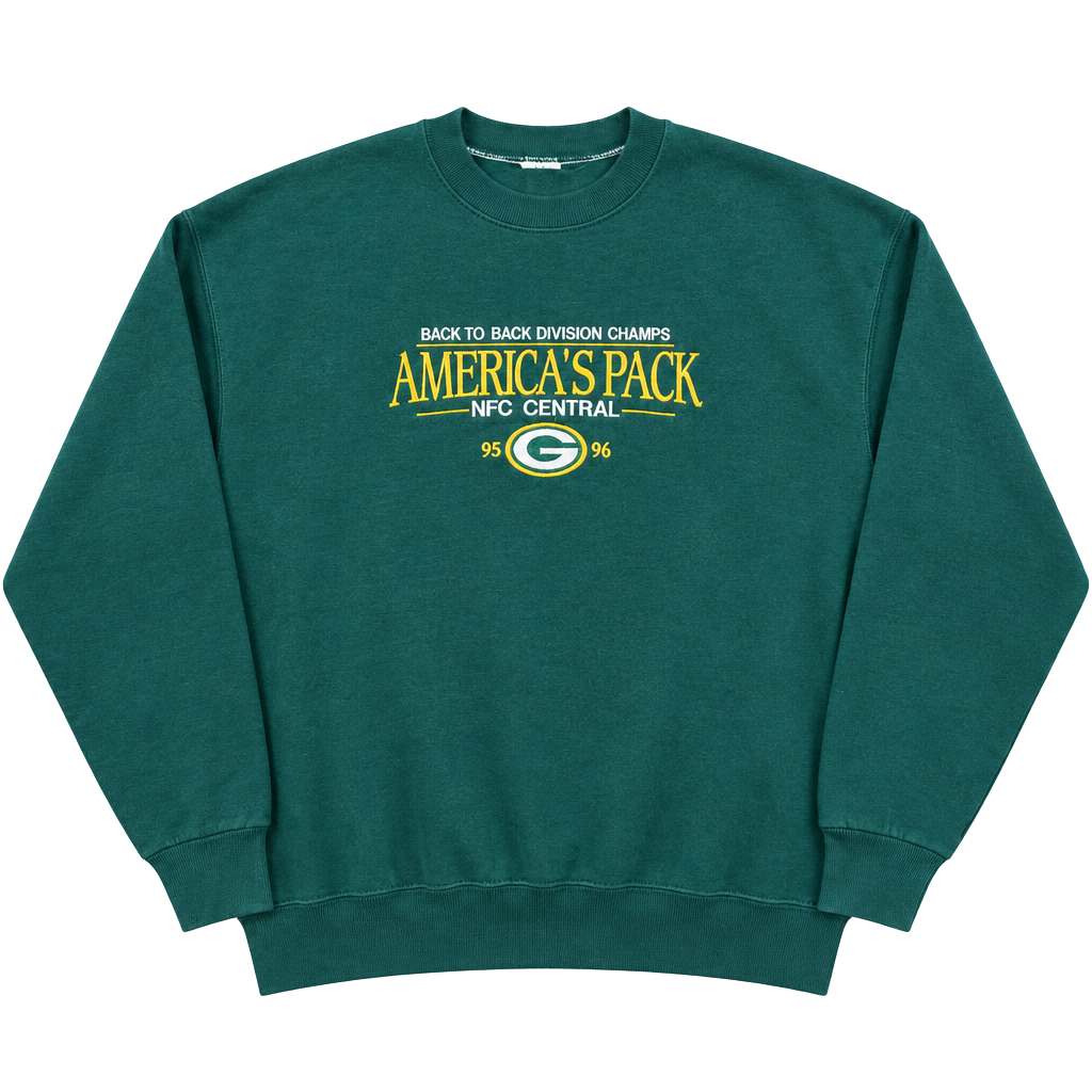 Fruit Of The Loom Green Bay Packers Sweatshirt Size XL 1