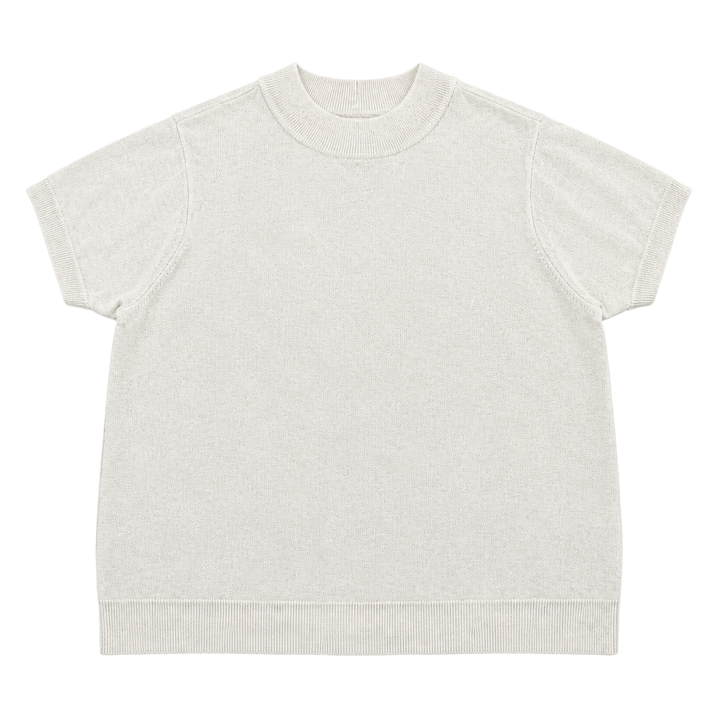 Blair Short Sleeve Sweater Size 5XL White Acrylic 1