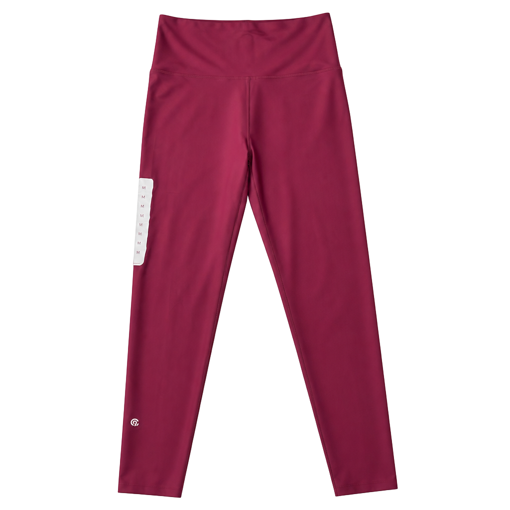 Champion Everyday High Rise Leggings Maroon Size M 1