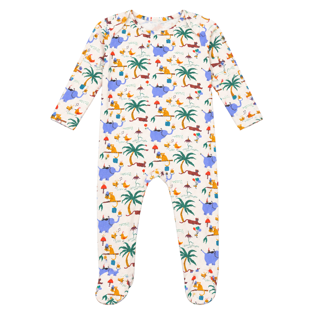 Magnetic Me Party Safari Footie Size 6-9 Months 1