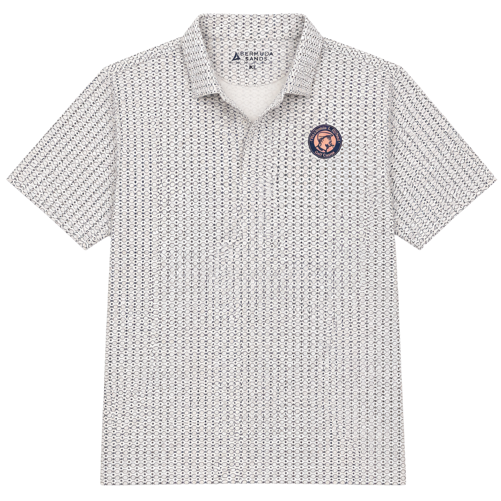 Bermuda Sands Dr. Charles L. Sifford Golf Course Performance Polo Shirt 2XL 1