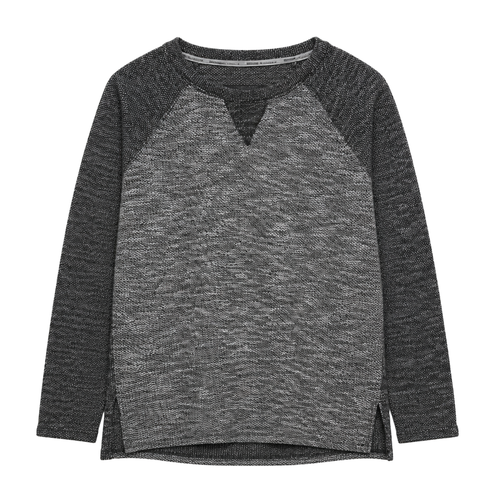 Calvin Klein Performance Women's Grey Long Sleeve Crewneck Sweatshirt 1