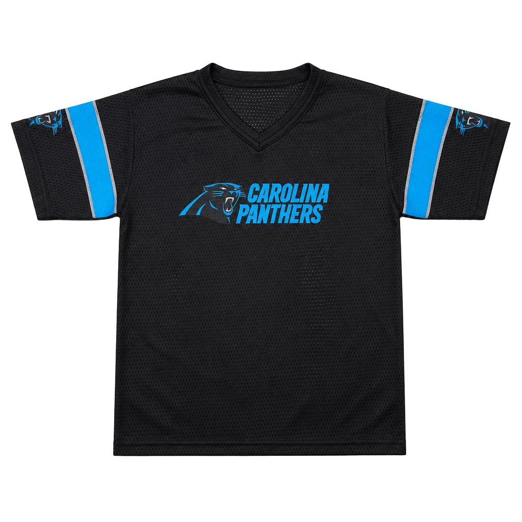 Franklin Carolina Panthers Football Jersey Size S Black Youth 1