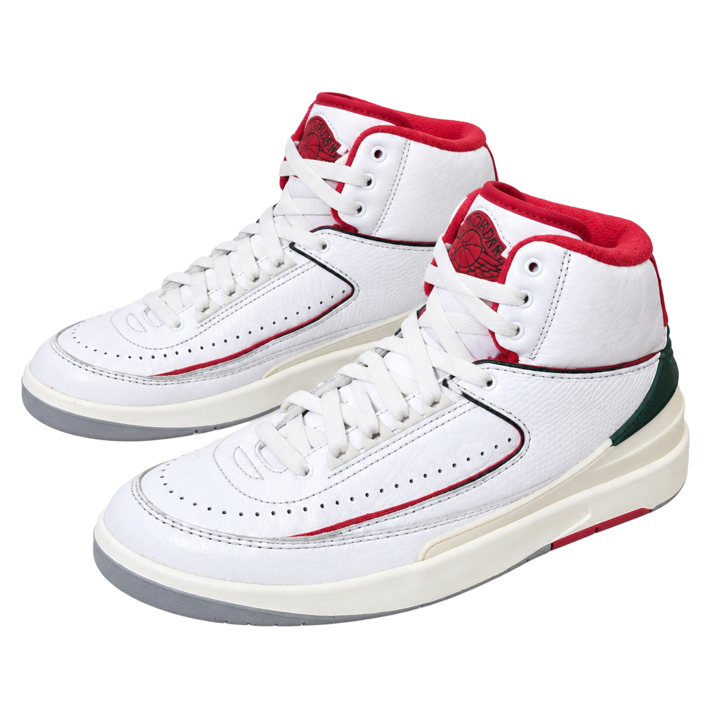 Air Jordan 2 Retro Origins Shoes Youth Size 6Y Womens Size 7.5 Athletic Sneaker 1