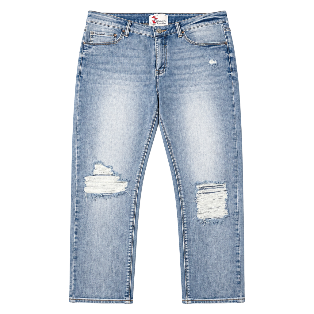 Special A Want It All Distressed Skinny Jeans Size 2XL Light Wash 1