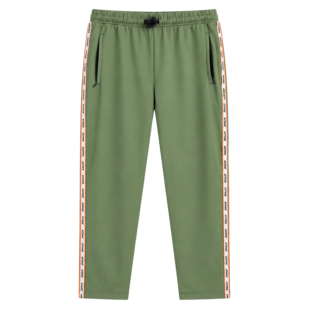 Dancemakers Dancemakers Track Pants Size XL Green Zip Pockets 1