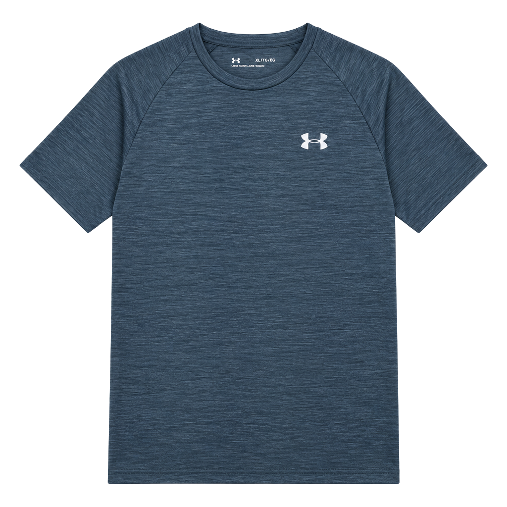 Under Armour Velocity T-Shirt Size XL Gray Short Sleeve HeatGear 1